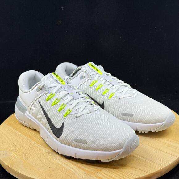 Nike Free Golf NN White Black Pure Platinum Golf Shoes FN0332-101 Men\'s 11.5 main image 10